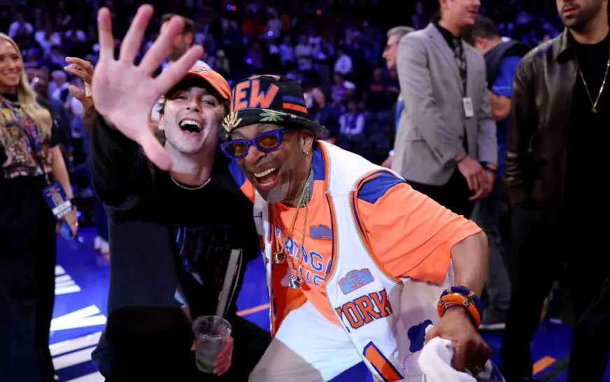 Timothee Chalamet Is Dressing For This Knicks Playoff Run Like It’s His Latest Wild-Style Press Tour